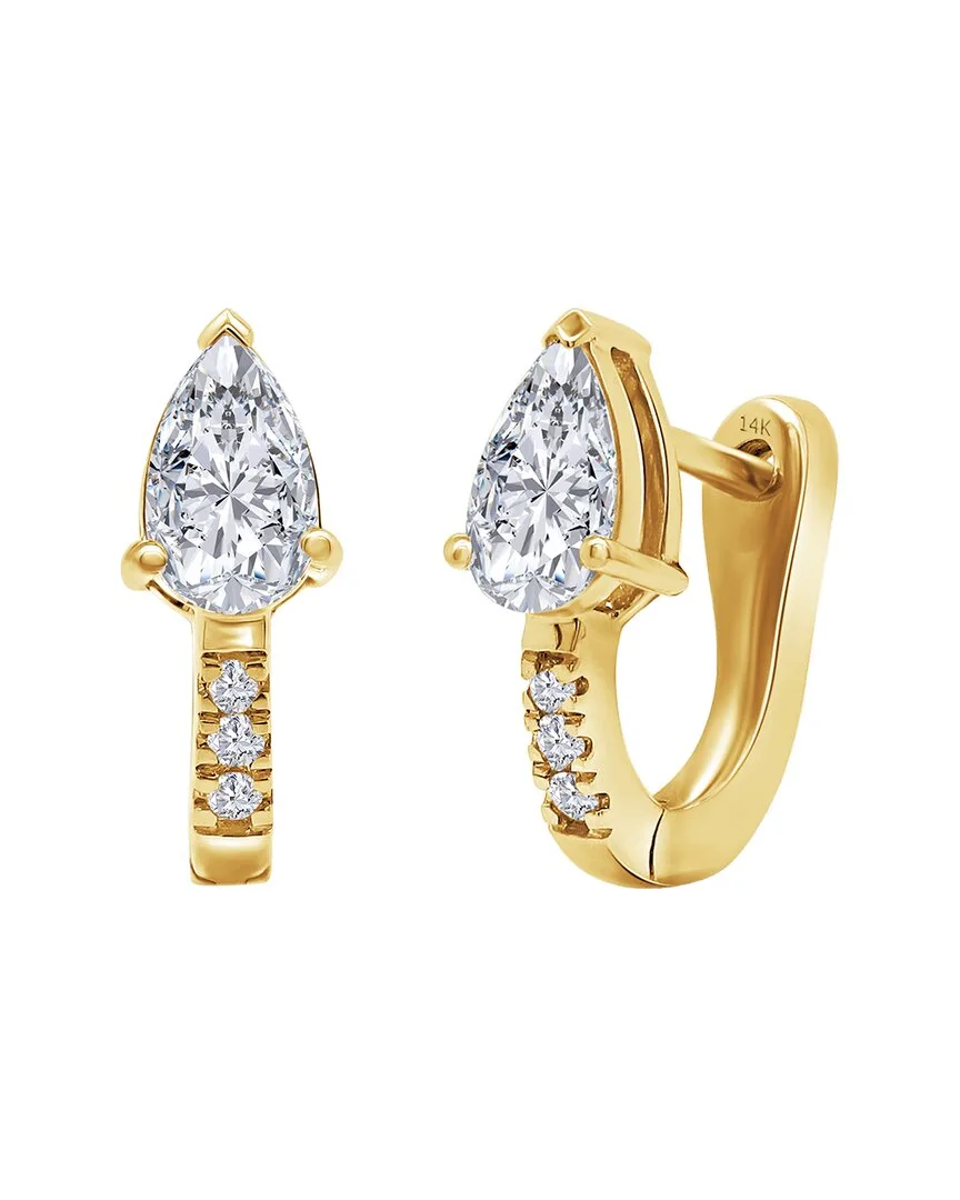 14K 0.66 ct. tw. Lab-Grown Diamond Earrings