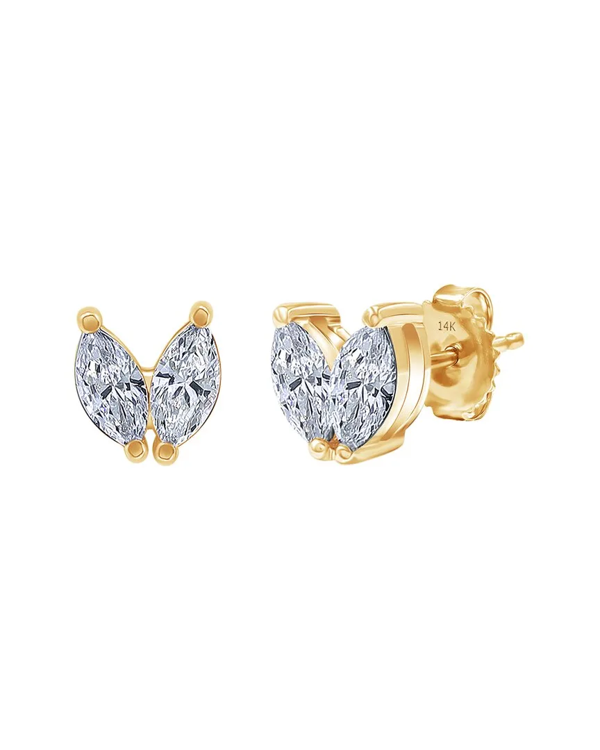 14K 0.43 ct. tw. Lab-Grown Diamond Earrings by Meira T