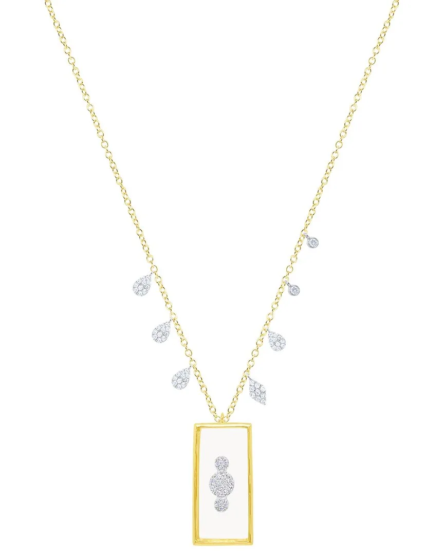 14K 0.25 ct. tw. Diamond Necklace by Meira T