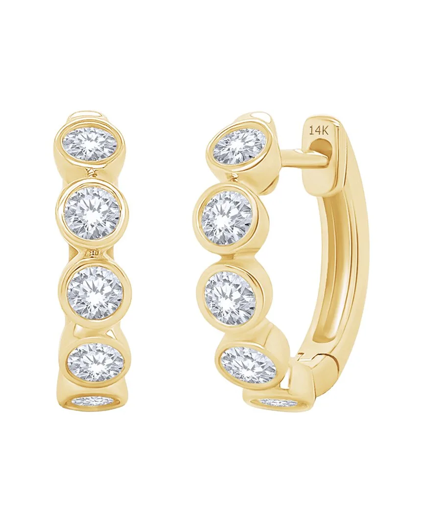 14K 0.50 ct. tw. Lab-Grown Diamond Earrings by Meira T