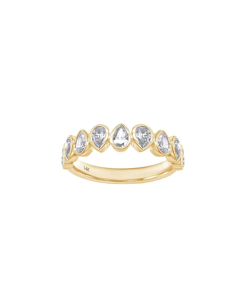 14K 0.86 ct. tw. Lab-Grown Diamond Ring