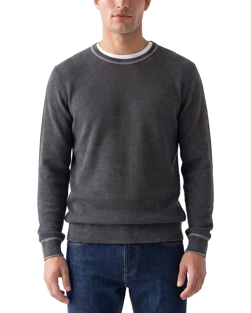 Wool-Blend Waffle Shirt by Raffi
