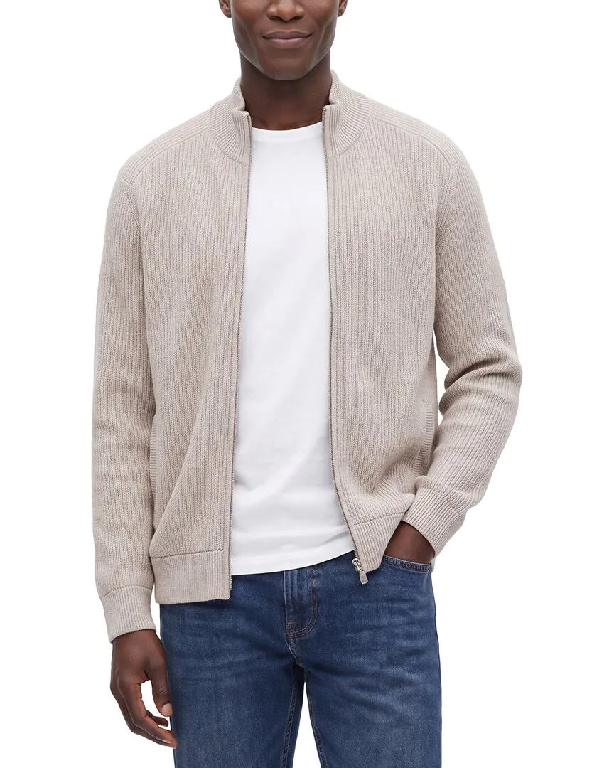 English Rib Wool & Cashmere-Blend Jacket