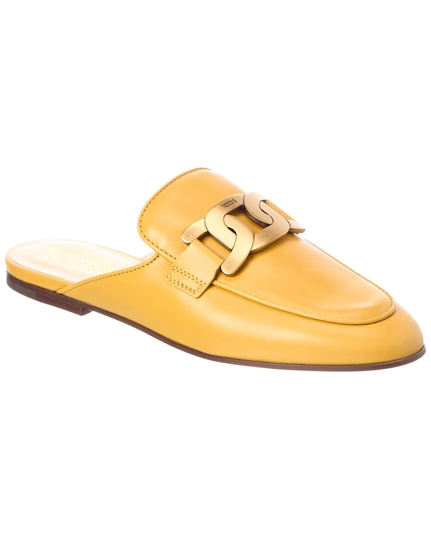 Leather Mule by Tod's