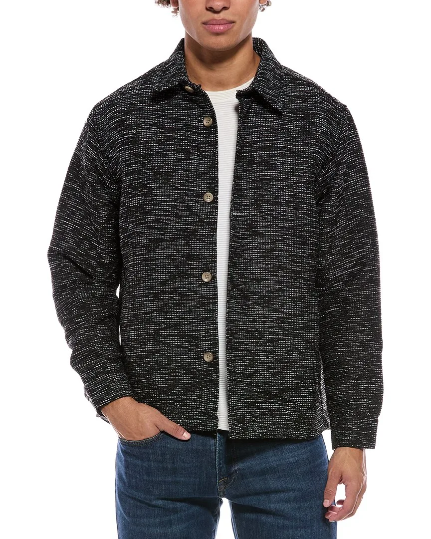 Crosshatch Shirt Jacket