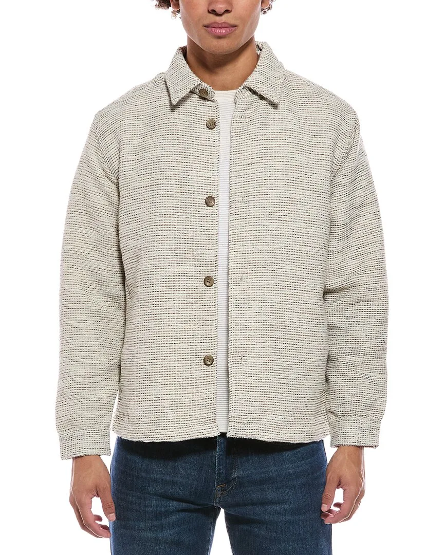 Crosshatch Shirt Jacket