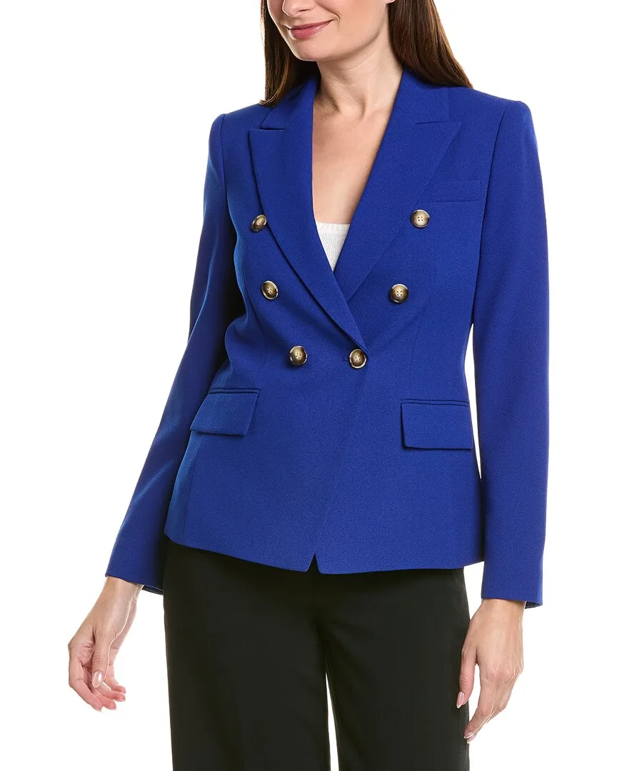 Tahari Asl Crepe Blazer