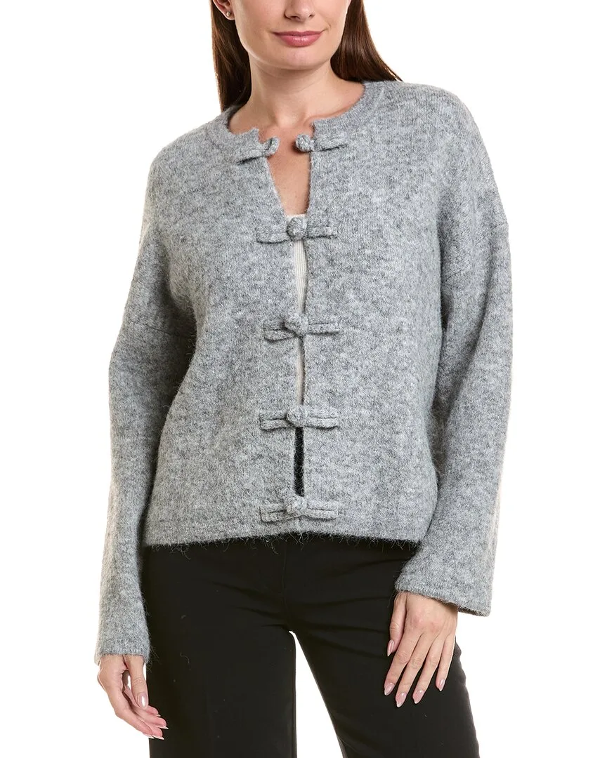 Jackie Wool-Blend Cardigan by Anna Kay
