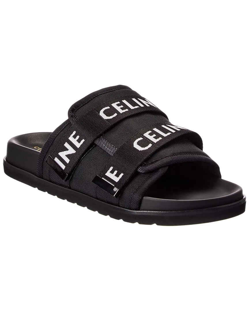 Strappy Jacquard Sandal by Celine