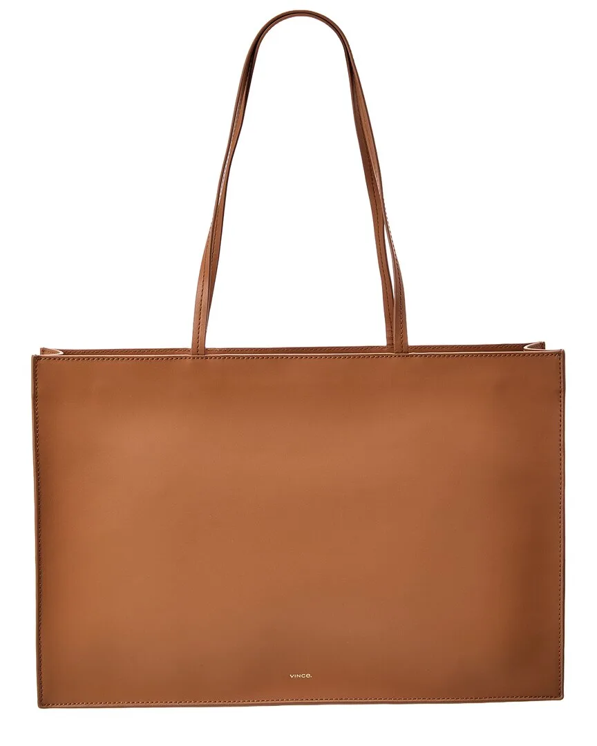 Adina Leather Tote by Vince
