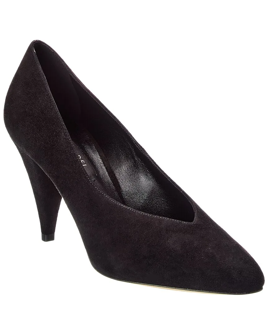 Suede Pump by Casadei