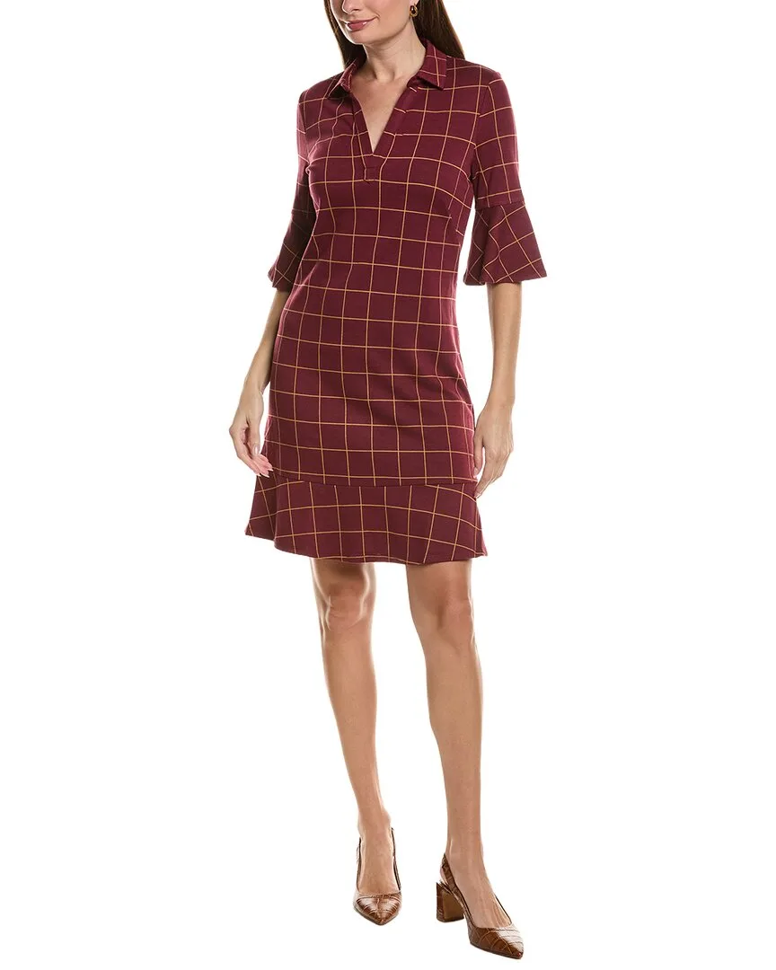 Johnny Knit Window Pane Dress by Tyler Be