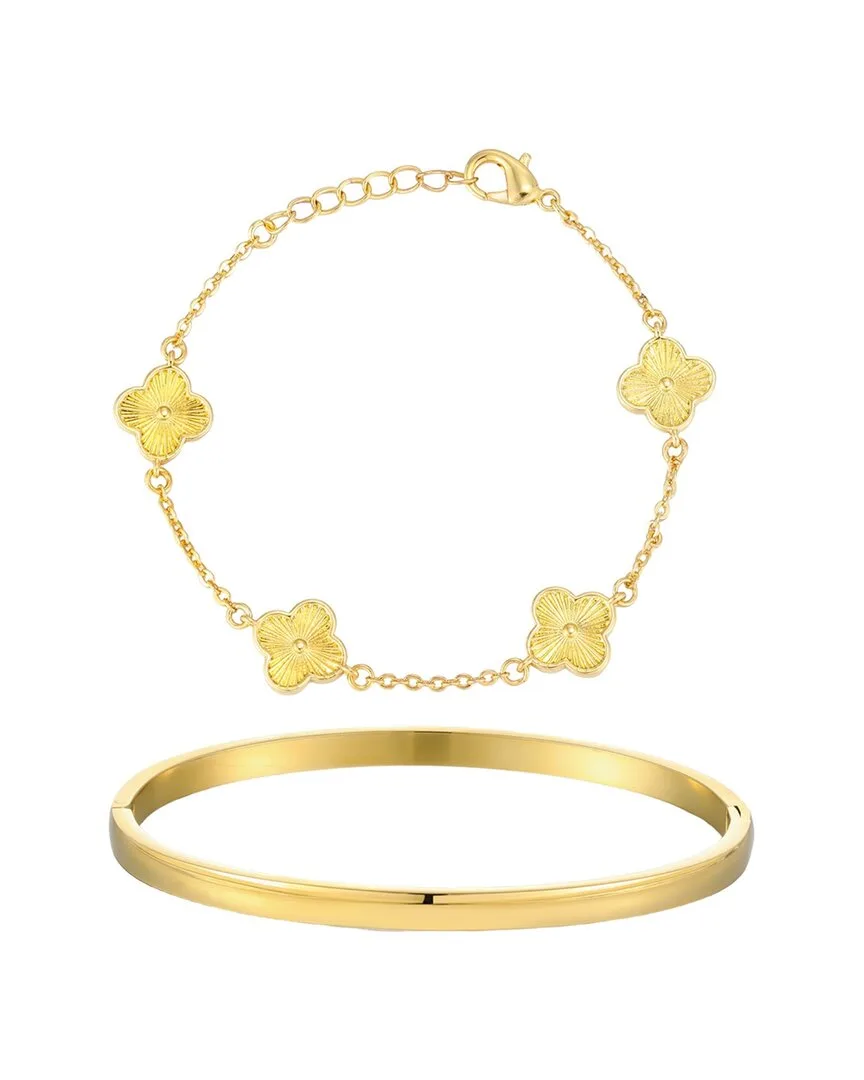 14K Plated Stainless Steel Bracelet by Adornia