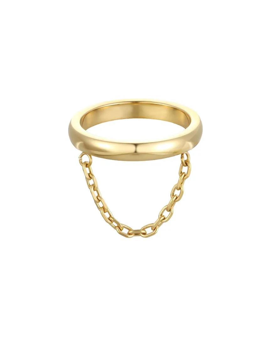 18K Plated Stainless Steel Ring by Adornia