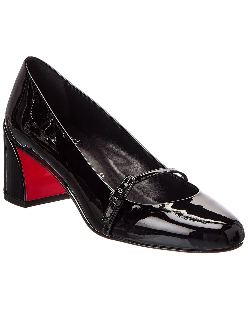 Jane Nina 55 Patent Pump by Christian Louboutin