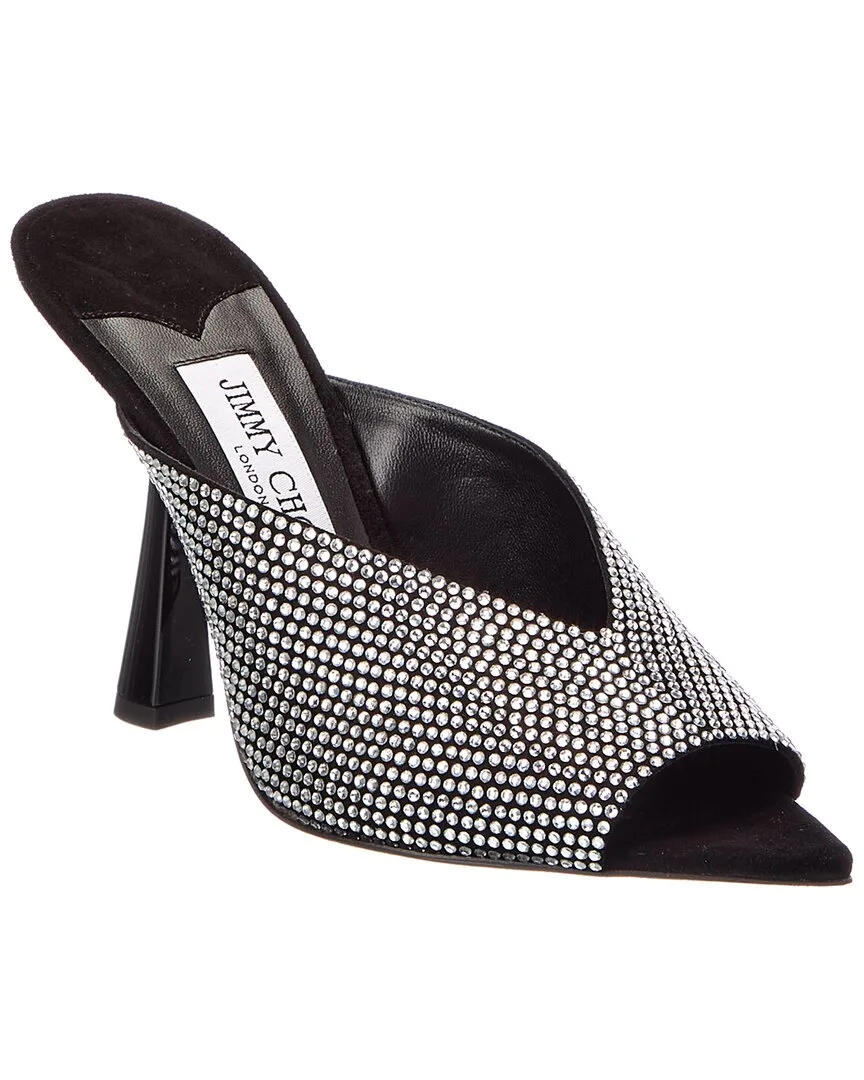 Maryanne 100 Suede Sandal by Jimmy Choo