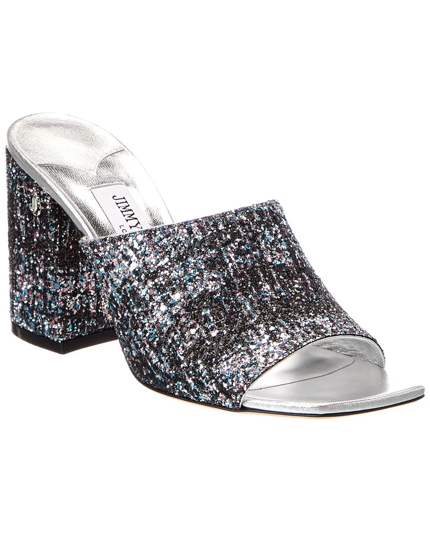 Skylah 85 Glitter Sandal by Jimmy Choo