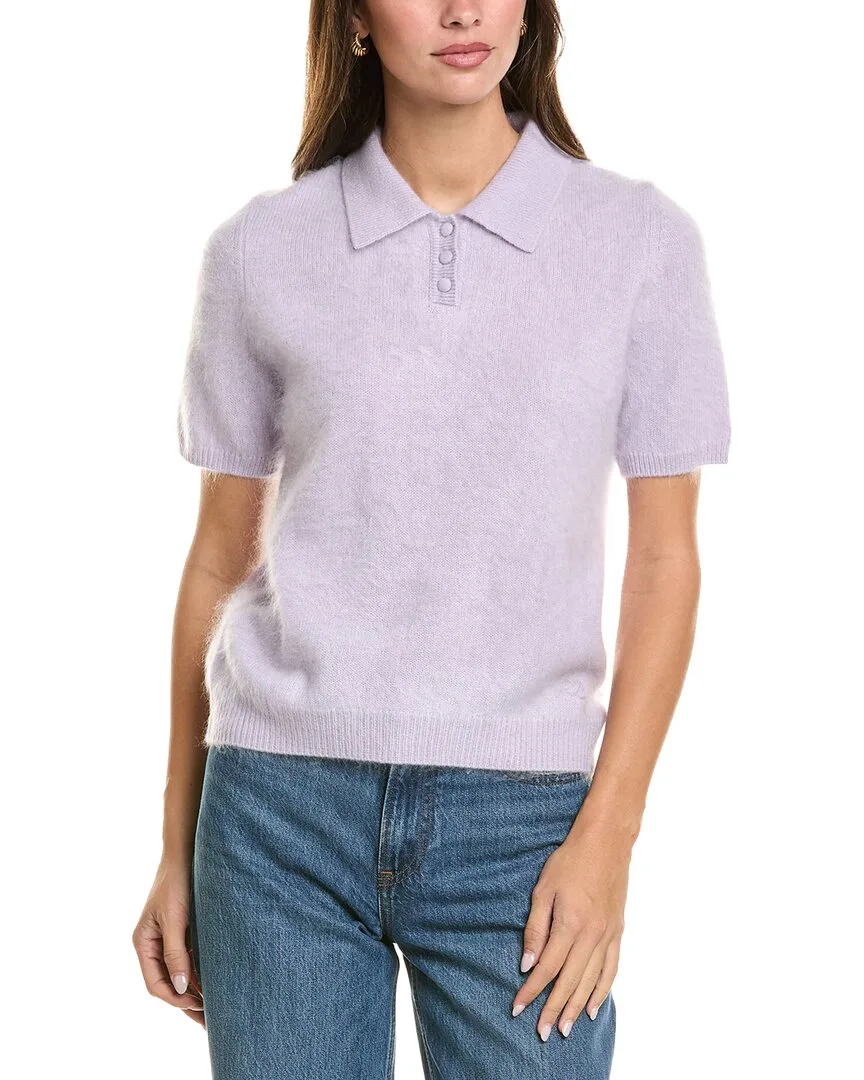 Jada Brushed Cashmere Polo Sweater by rag & bone