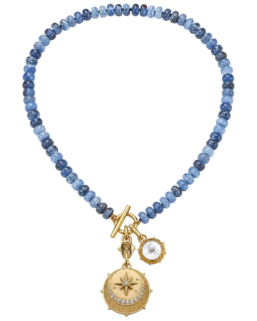 14K Plated Cz Necklace by Mignonne Gavigan