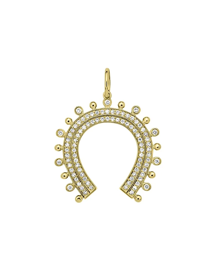 14K 0.49 ct. tw. Diamond Charm Pendant by Sabrina Designs