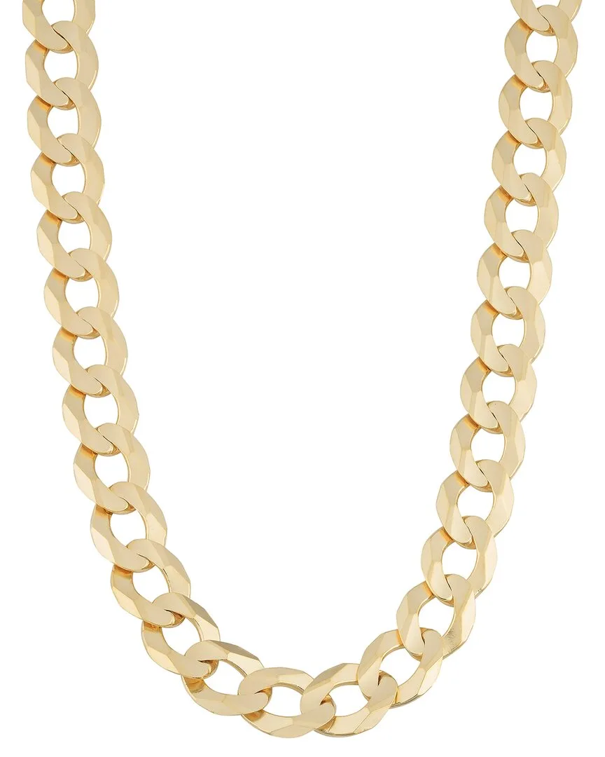 14K Curb Link Necklace by Sabrina Designs