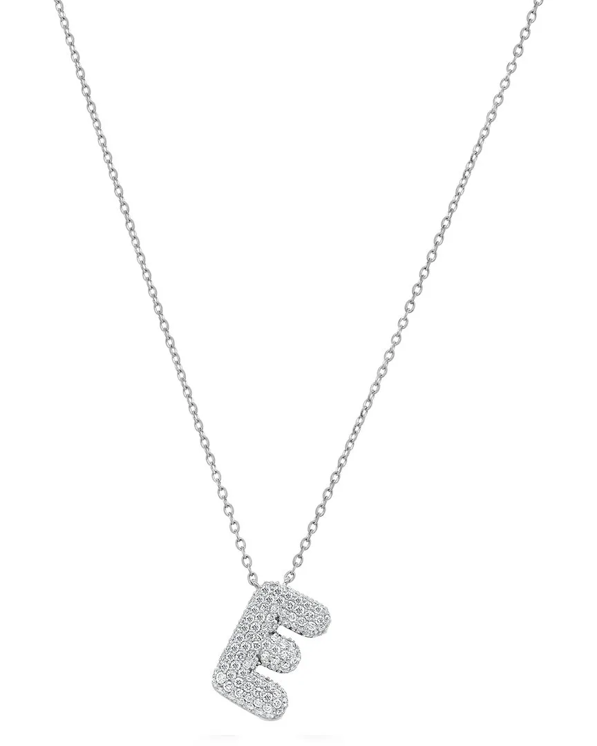 14K 0.45 ct. tw. Diamond Initial Necklace by Sabrina Designs