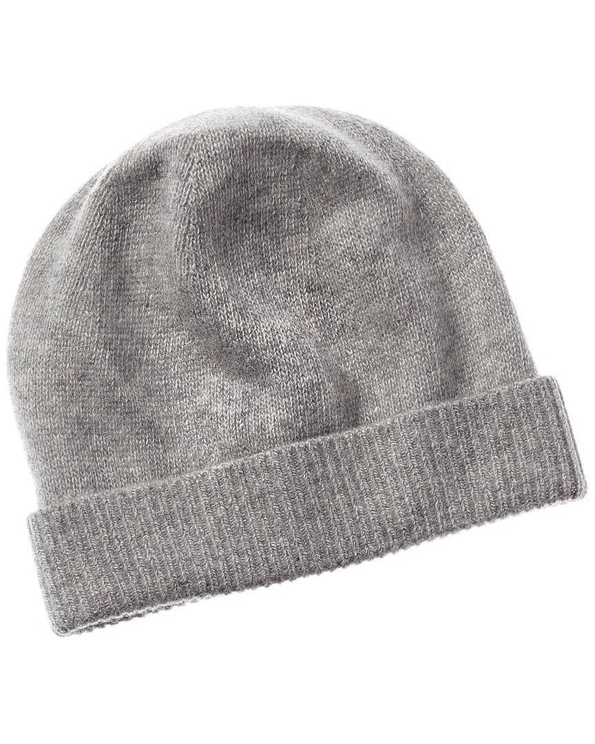 Folded Cuff Cashmere Hat by Portolano
