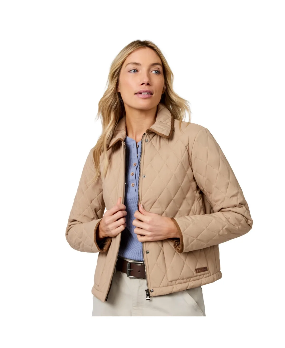 Cirrus Quilted Barn Jacket by Free Country