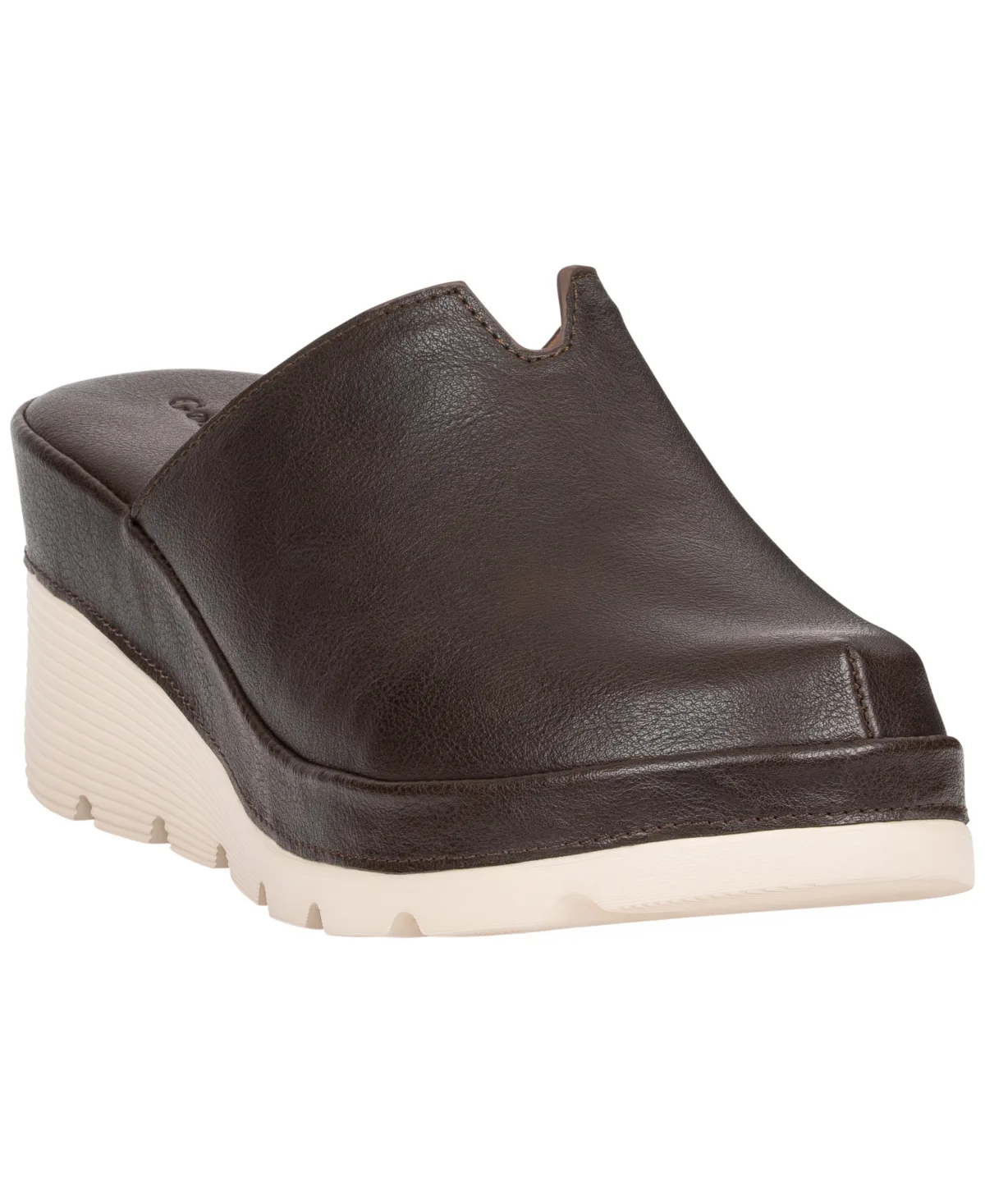 Alna Wedge Mule Clogs by Gc Shoes