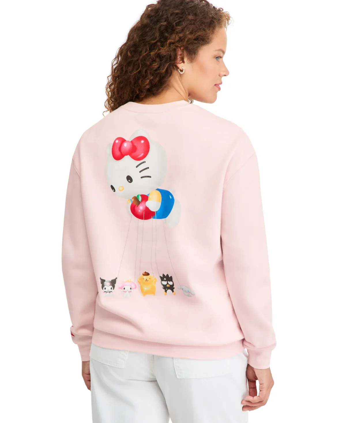 Hello Kitty and Friends Graphic Crewneck Long-Sleeve Sweatshirt by Macy's