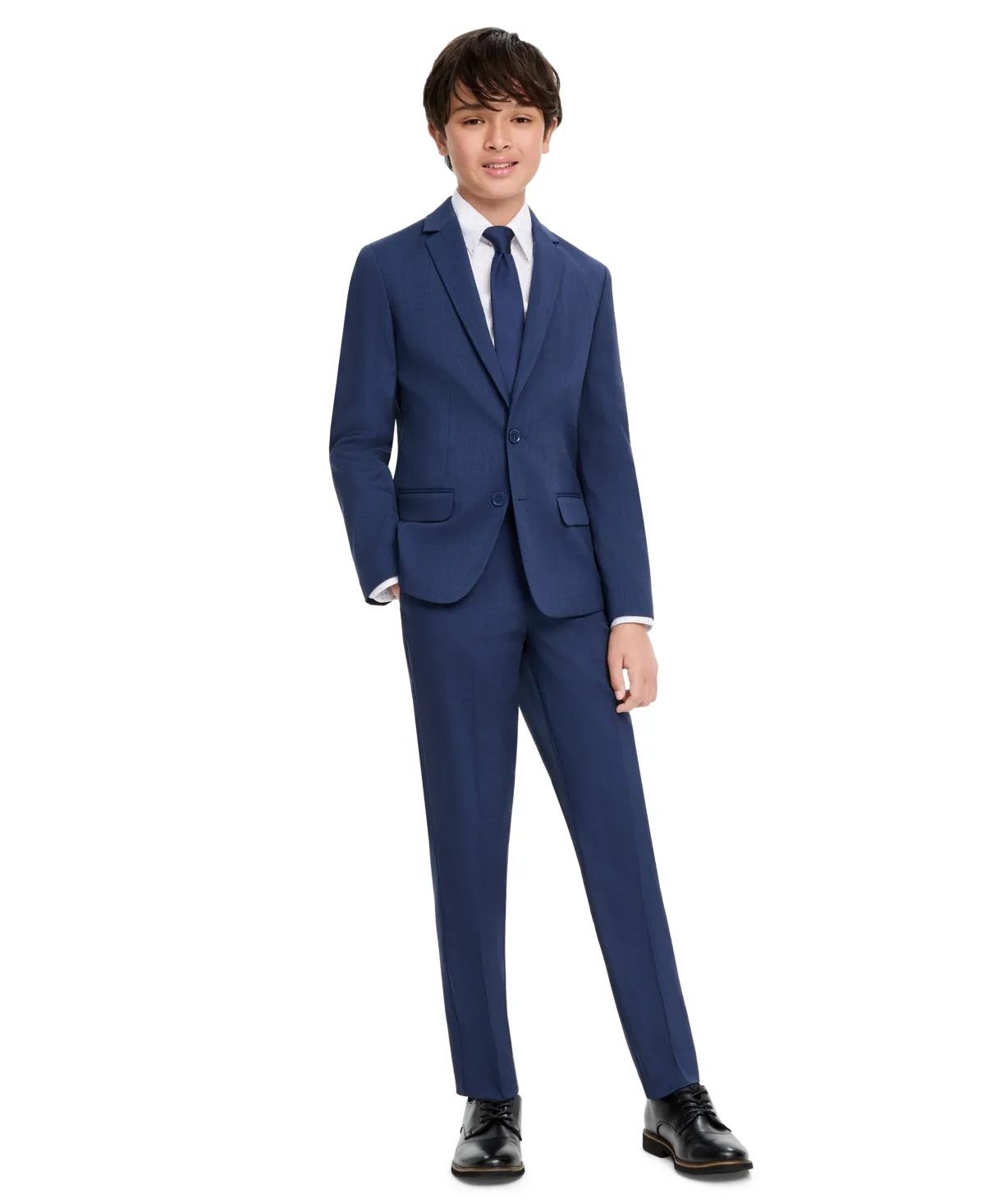 Formal Button-Up Jacket, Shirt, Tie and Pants, 4-Piece Set by Kenneth Cole