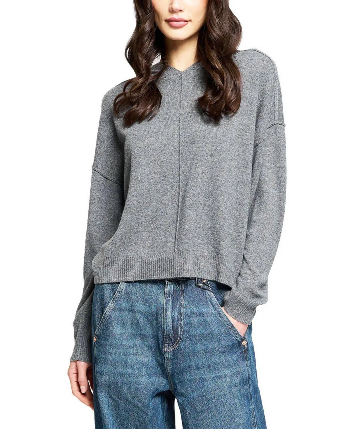 Thea Cashmere Relaxed-Fit Hoodie by Central Park West