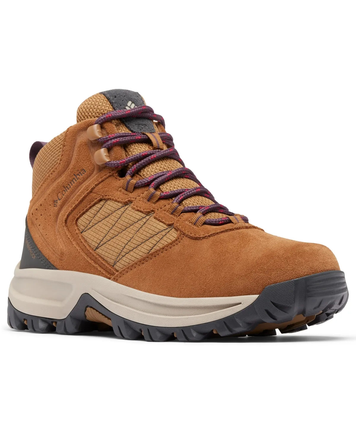 Transverse Waterproof Slip-Resistant Hiking Suede Booties by Columbia