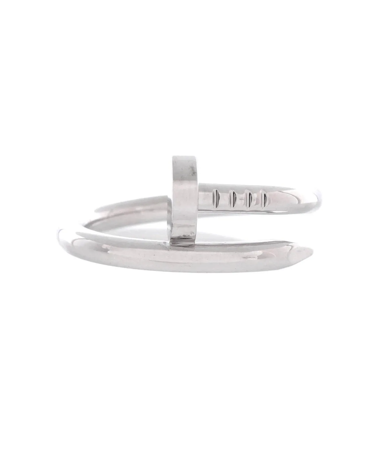 Pre-Owned Cartier Juste Un Clou Ring in 18K White Gold
