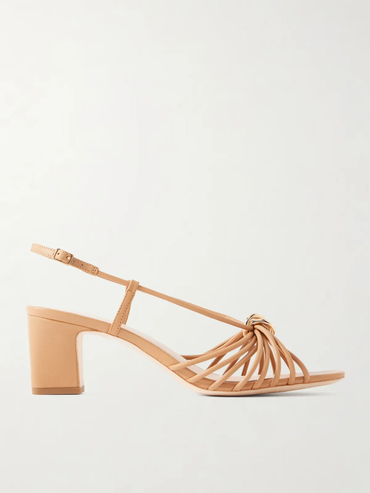 - Minna Leather Slingback Sandals -
