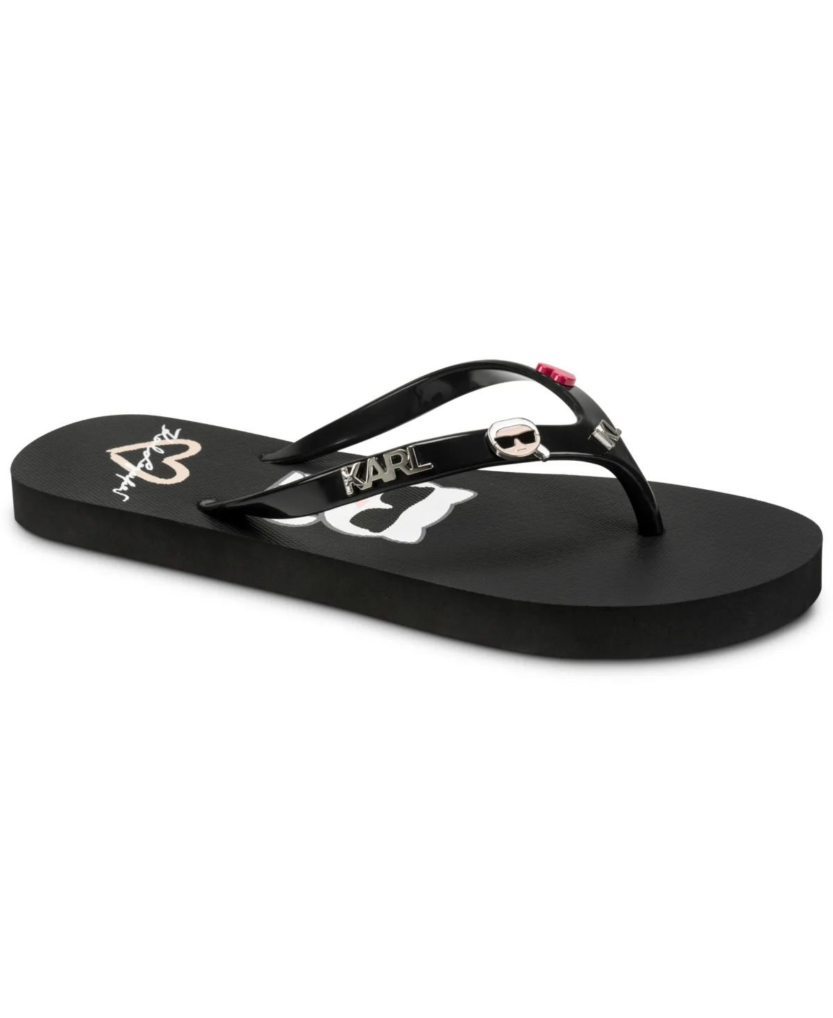 Zemi Thong Sandals by Karl Lagerfeld