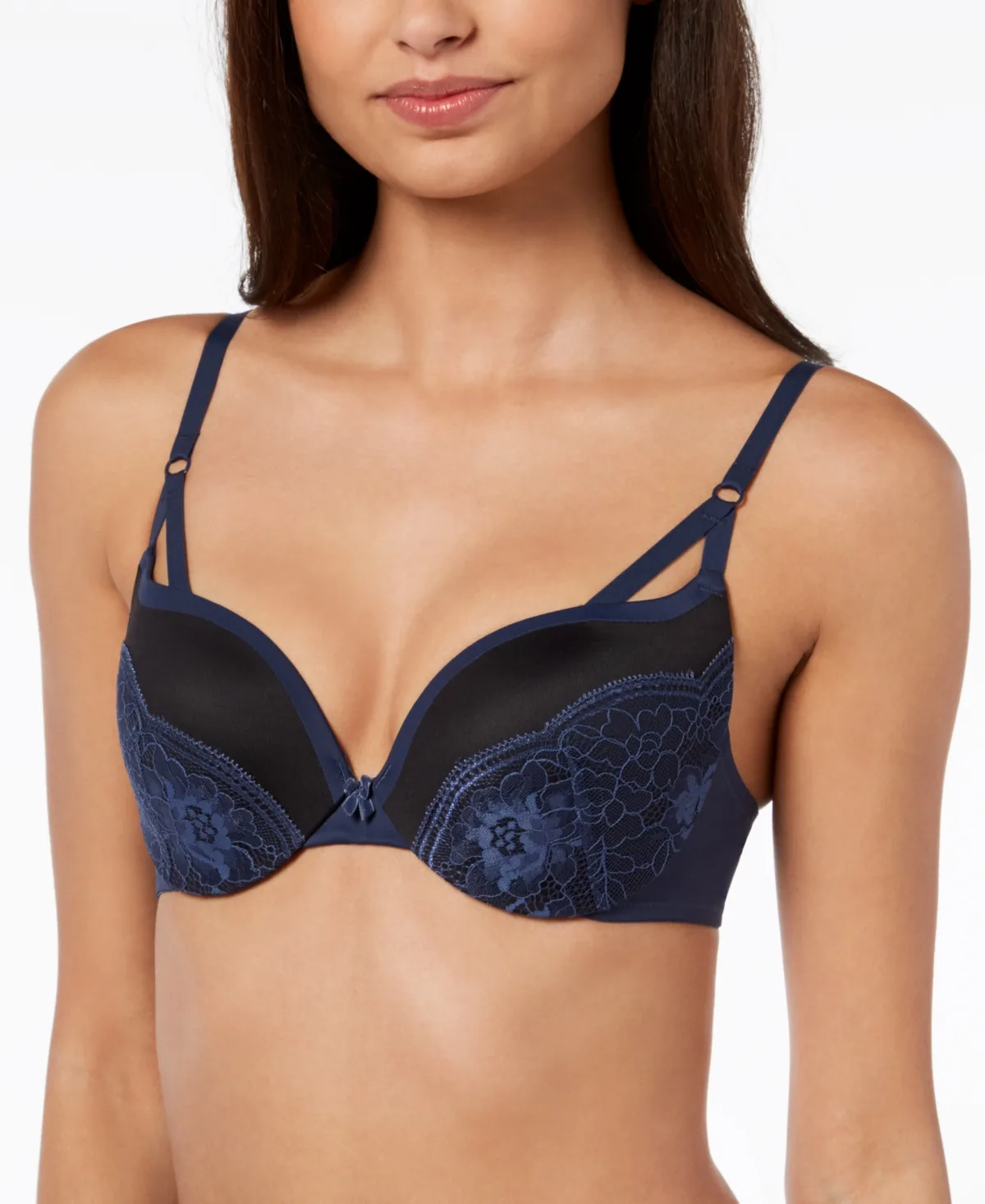 Love the Lift Push Up & in Lace Plunge Underwire Bra DM9900 by Maidenform