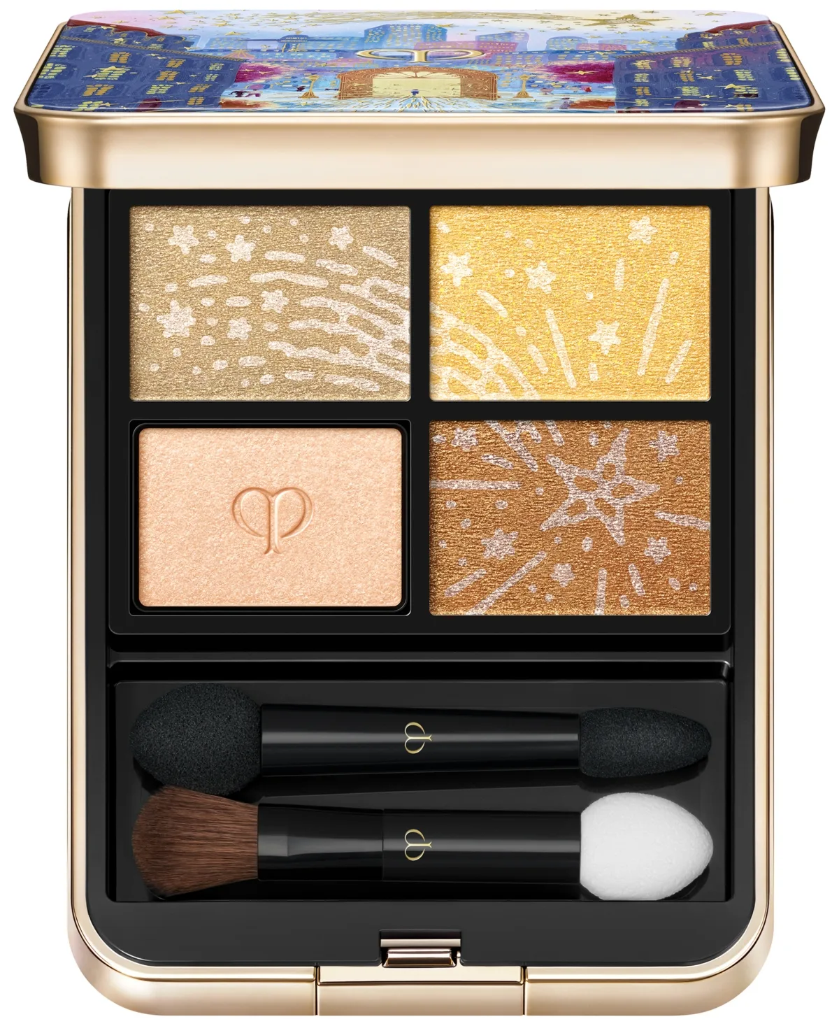Eye Color Quad Eyeshadow Palette, 0.21 oz by Cle De Peau Beaute