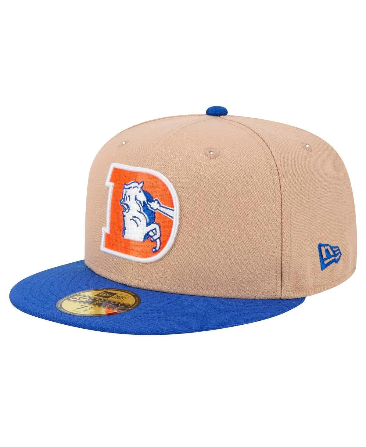Denver Broncos Throwback Logo Main 59FIFTY Fitted Hat by New Era