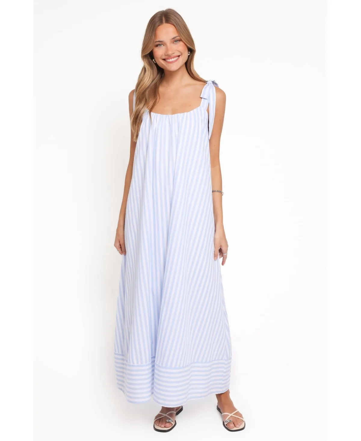 Amber Square-Neck Sleeveless Maxi Dress by Petal and Pup