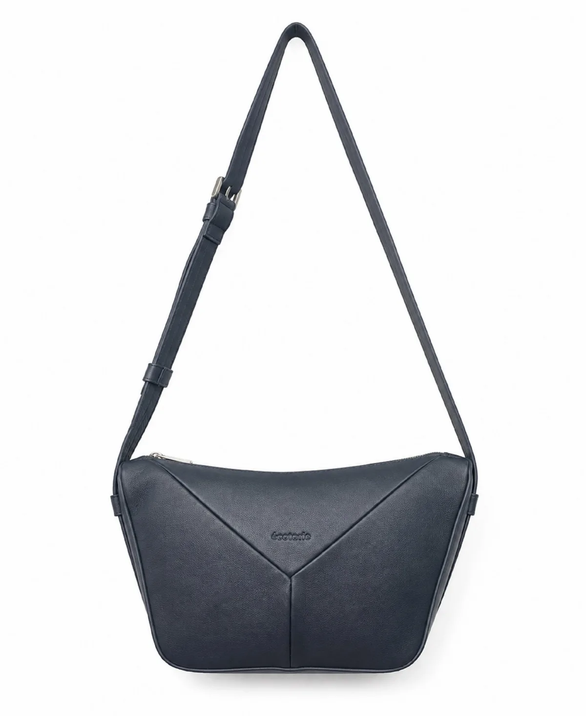 Lotta Leather Adjustable Crossbody Bag by Ecotorie