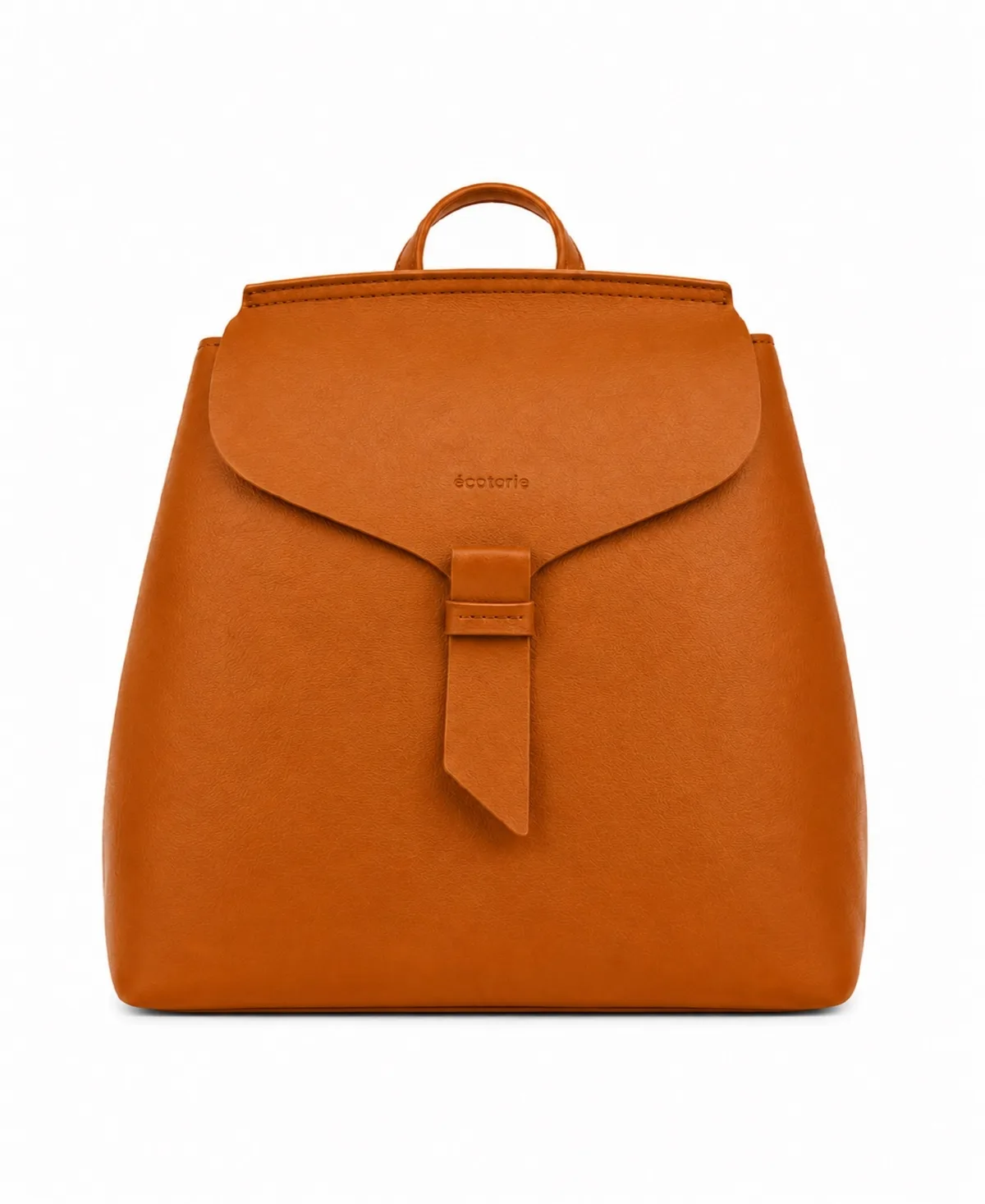 Clementine Leather Expandable Adjustable-Strap Backpack by Ecotorie