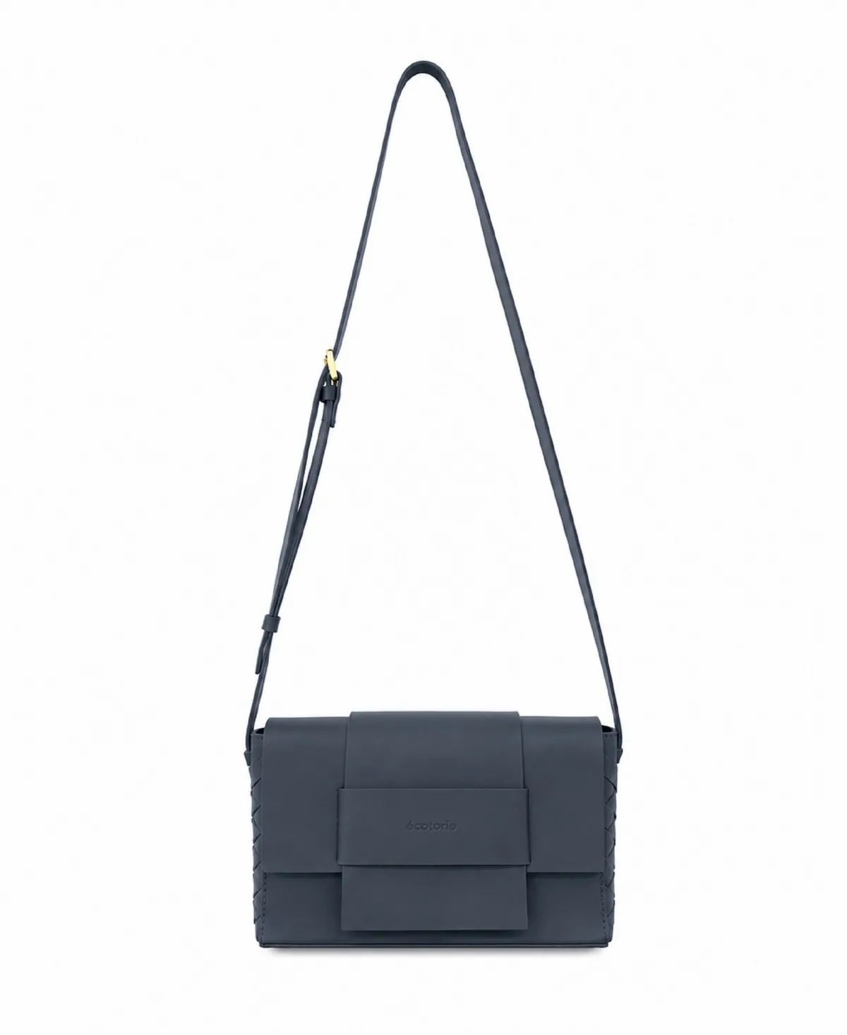 Iris Leather Adjustable Crossbody Bag by Ecotorie