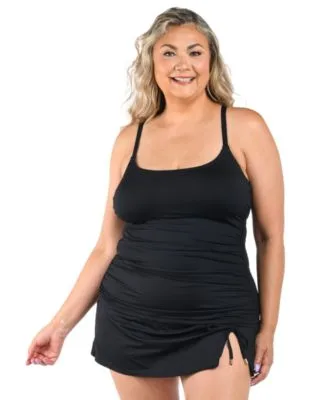 Island Goddess Lingerie Strap Tankini Top Adjustable Tunnel Skirt by La Blanca