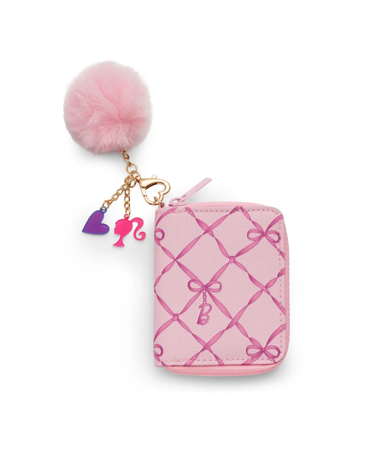 Barbie Ribbon Dance Zip Wallet with Pom Charm by Barbie