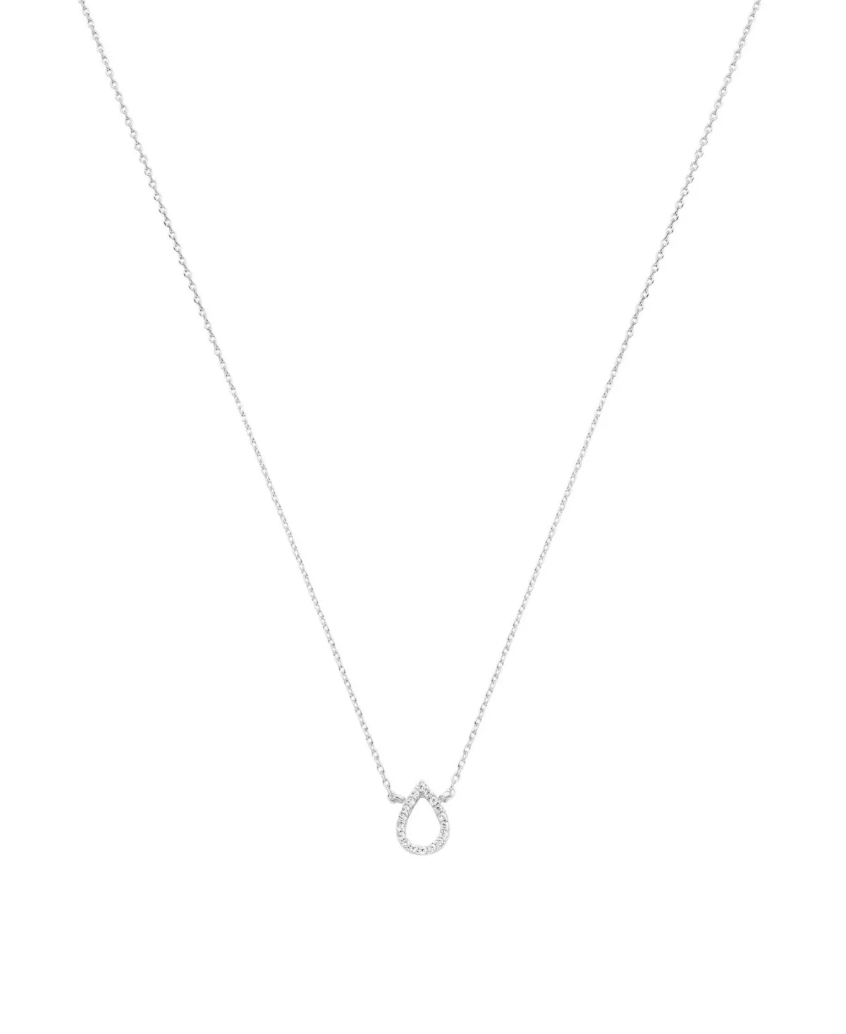 Josh & Chloe Livia Crystal Teardrop Pendant Necklace by Chloé
