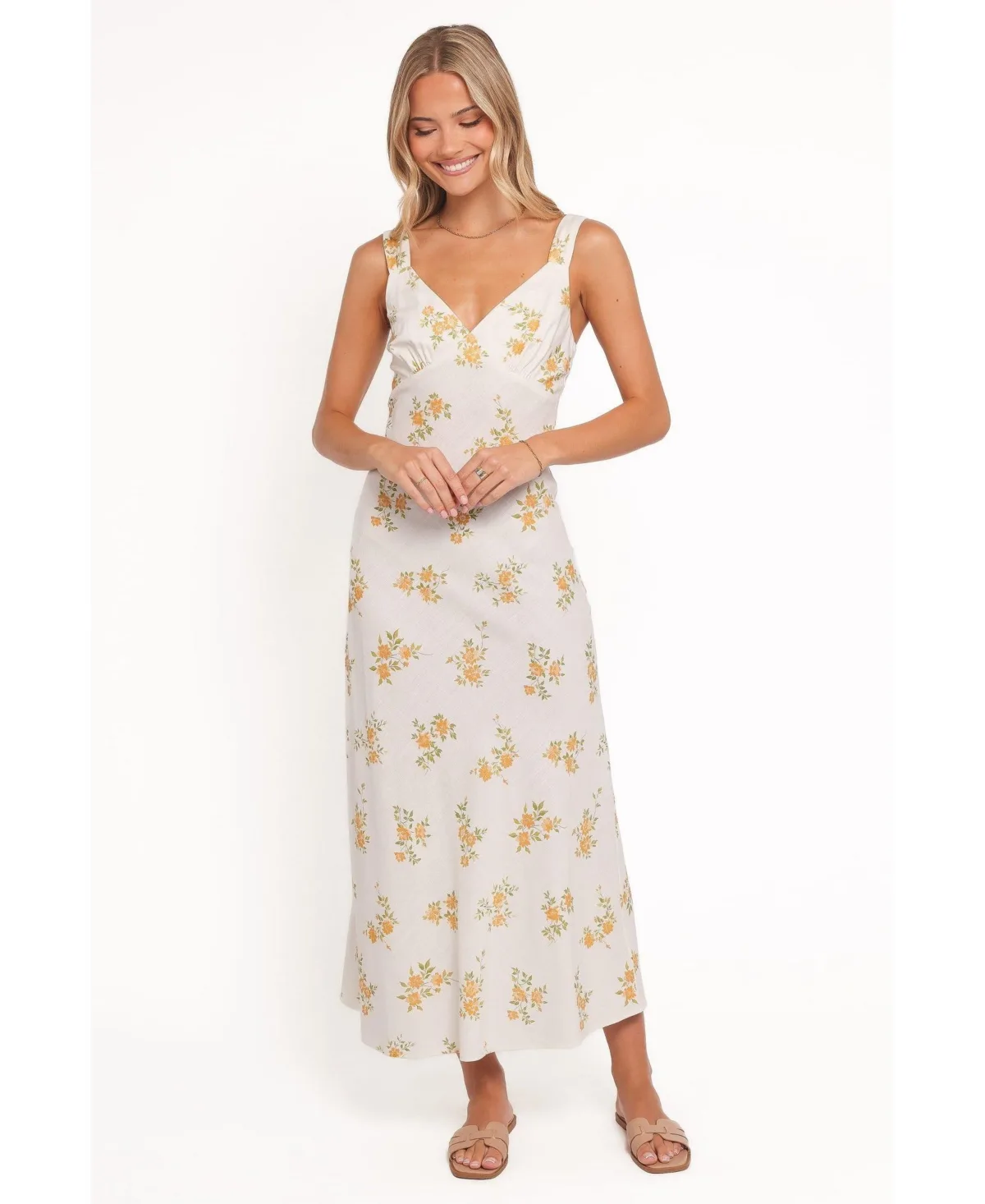 Zinnia Midi Dress by Petal and Pup