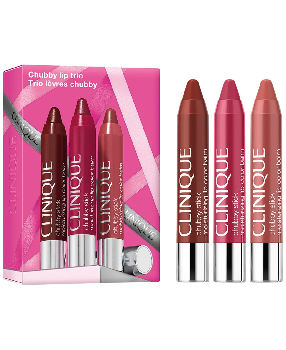 3-Piece Chubby Lip Trio Gift Set by Clinique