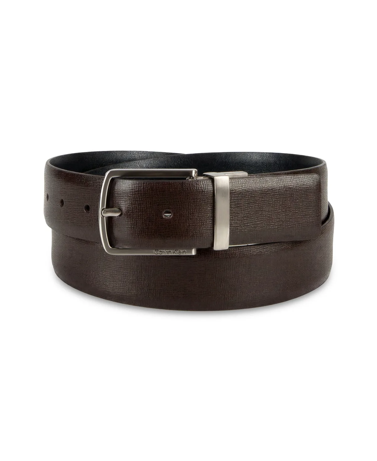 Reversible Saffiano Leather Belt
