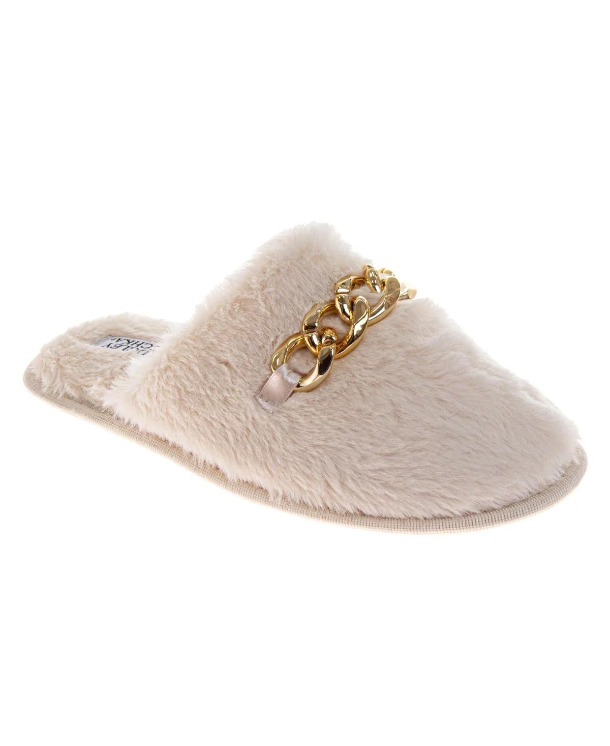 Chain Link Slippers by Badgley Mischka